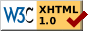 This Web Page contains Valid XHTML 1.0 Transitional Coding, formally validated by the World Wide Web Consortium - Building a better Web and ensuring the best possible Internet Experience for all users. Valid XHTML 1.0 Transitional
